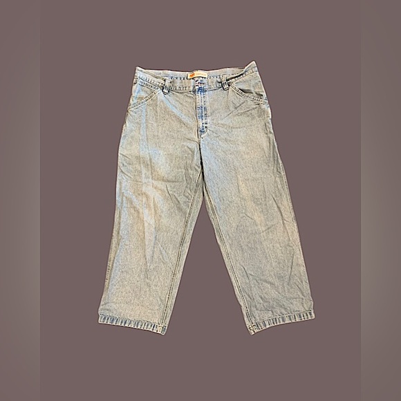 Route 66 CARPENTER Jeans Men’s 40x30 Blue Jeans Relaxed Fit Straight Leg - Picture 2 of 5